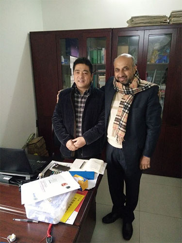 Pakistan Customer Visited Yason Machinery and Confirmed Order
