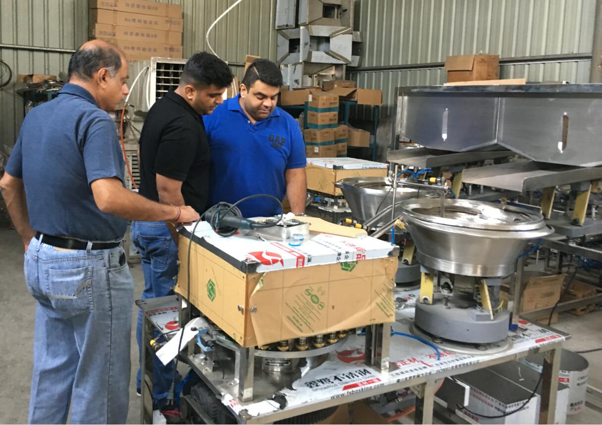 New Indian customer visited Yason and confirmed order